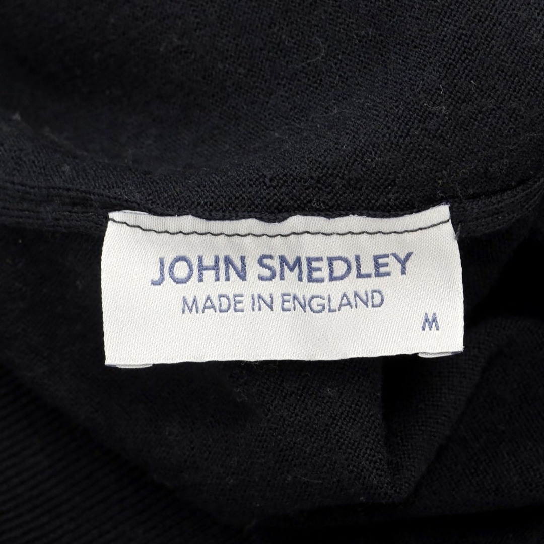 JOHN SMEDLEY(ジョンスメドレー)の【中古】ジョンスメドレー JOHN SMEDLEY ウール タートルネック プルオーバーニット ブラック【サイズM】【メンズ】 メンズのトップス(ニット/セーター)の商品写真