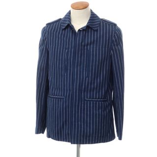 ラルディーニ(LARDINI)の【中古】ラルディーニ LARDINI コットン ストライプ フィールドジャケット ネイビーxホワイト【サイズS】【メンズ】(その他)