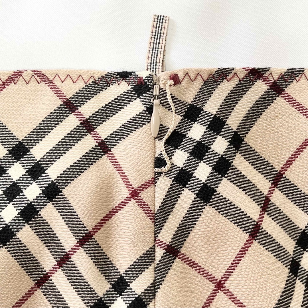 BURBERRY BLUE LABEL(バーバリーブルーレーベル)の【希少超美品】BURBERRY BLUE LABEL②絶版ノバチェック柄スカート レディースのスカート(ひざ丈スカート)の商品写真