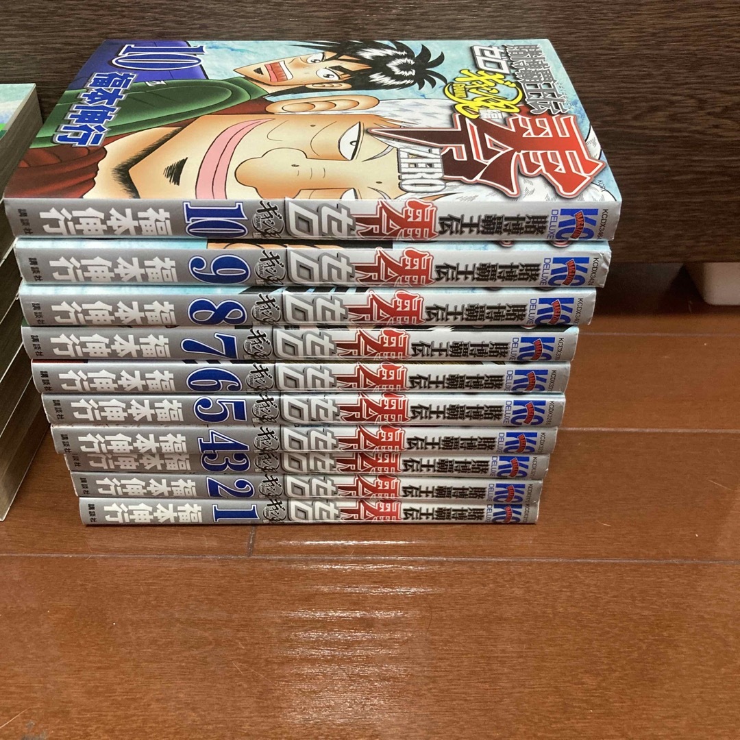 講談社(コウダンシャ)の賭博覇王伝零ギャン鬼編 1から１０　銀と金　全7巻 エンタメ/ホビーの漫画(青年漫画)の商品写真