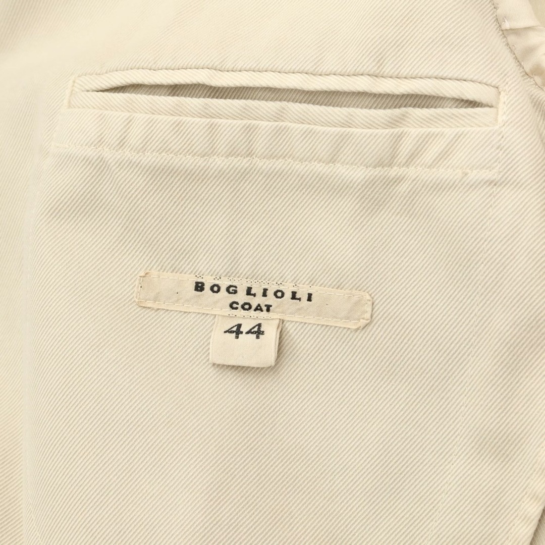 BOGLIOLI(ボリオリ)の【中古】ボリオリ BOGLIOLI COAT コットンツイル 3B カジュアルジャケット ベージュ【サイズ44】【メンズ】 メンズのジャケット/アウター(テーラードジャケット)の商品写真