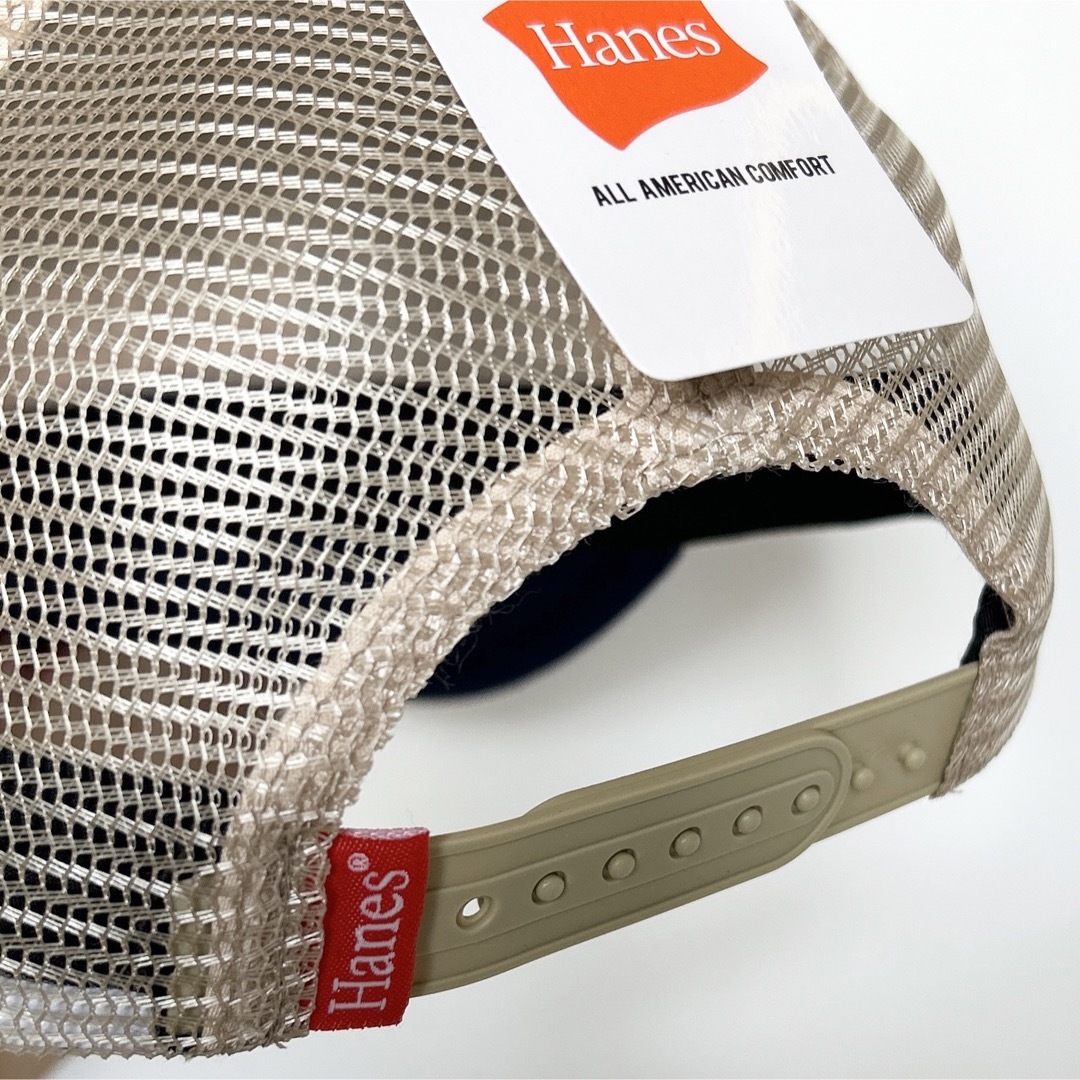 Hanes(ヘインズ)の新品未使用　Hanes ヘインズ　スポーツキャップ　メッシュキャップ　ロゴ　帽子 メンズの帽子(キャップ)の商品写真
