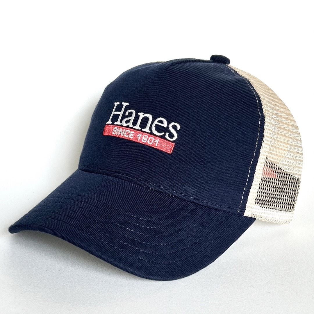 Hanes(ヘインズ)の新品未使用　Hanes ヘインズ　スポーツキャップ　メッシュキャップ　ロゴ　帽子 メンズの帽子(キャップ)の商品写真