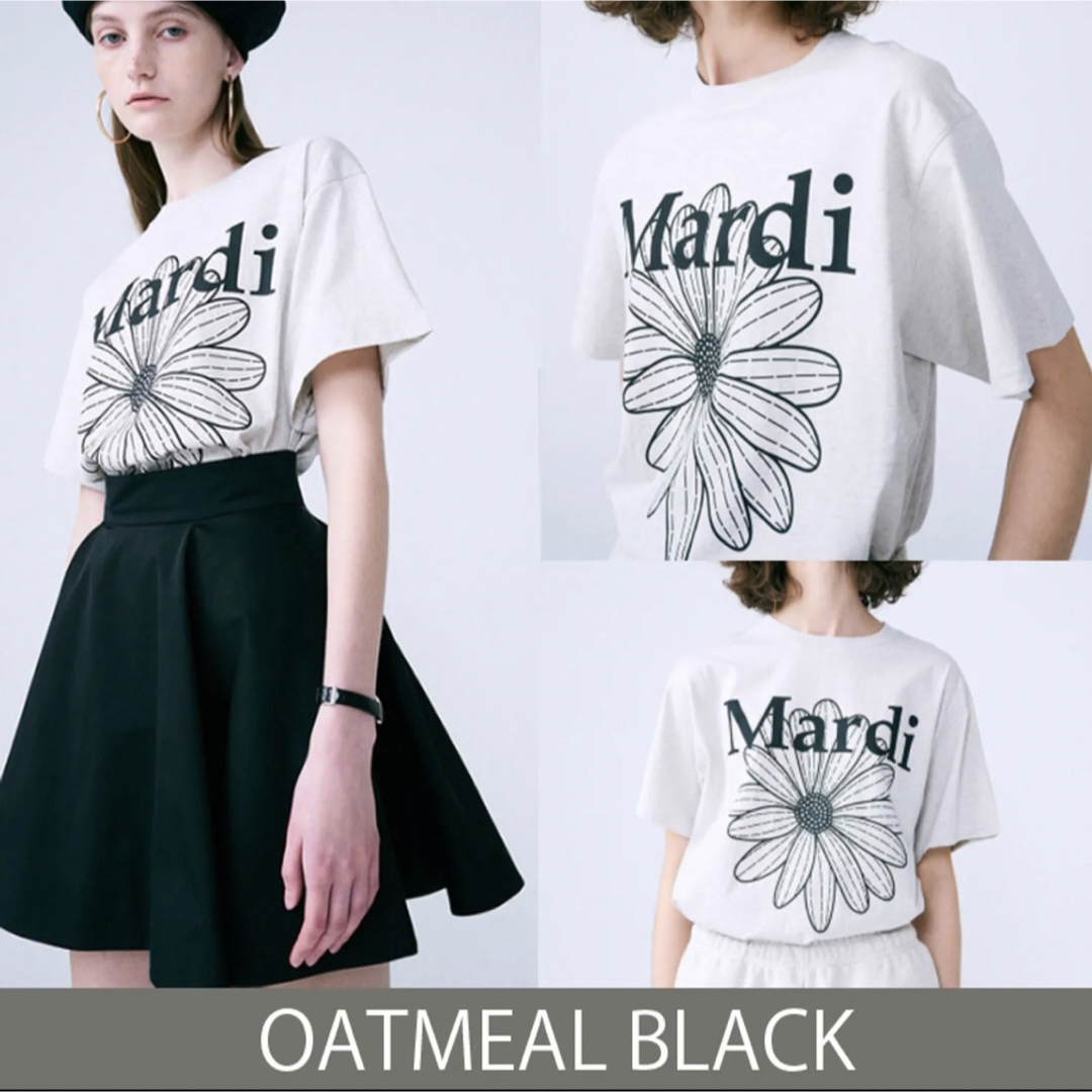 マルディメクルディ Mardi Mercredi OATMEAL BLACK