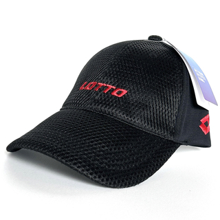 ロット(lotto)の新品・未使用　LOTTO ロット　スポーツキャップ　メッシュキャップ　ロゴ　帽子(キャップ)