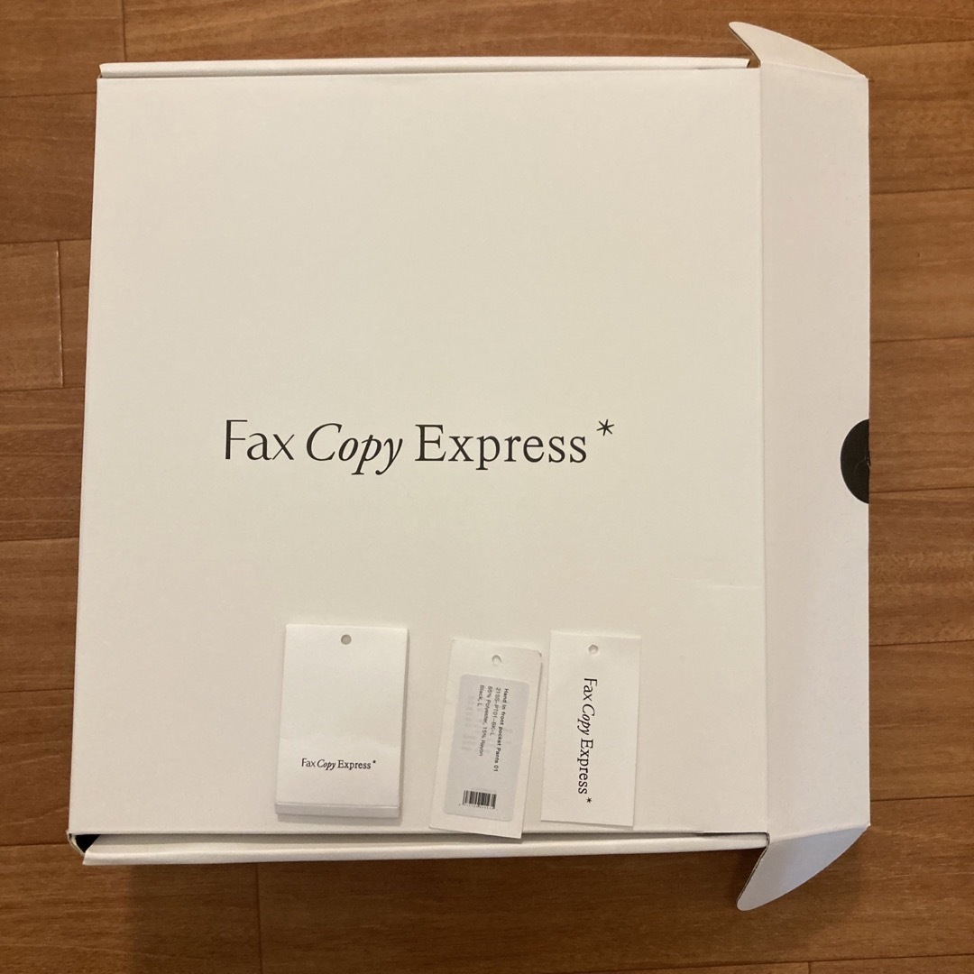 FAX COPY EXPRESS ボクシージャケット