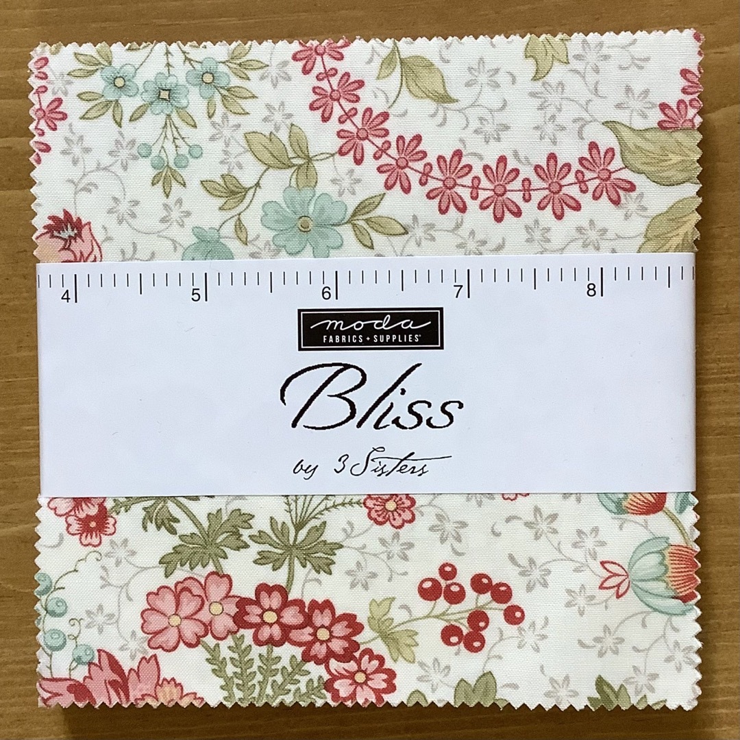 USAコットンmodaチャームパック*3 sisters Blissパッチワーク