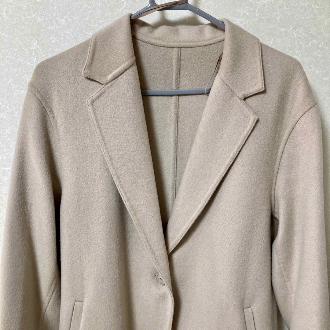 UNIQLO(ユニクロ)の春 秋冬 ロングコート チェスターコート 羽織り スプリングコート ユニクロ レディースのジャケット/アウター(ロングコート)の商品写真