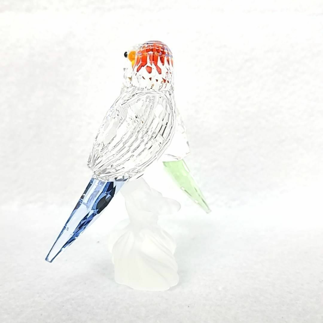 □美品 ◇ スワロフスキー セキセイインコ 2羽 箱つき 680627 | www