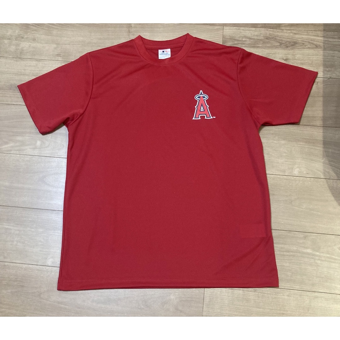 MLB(メジャーリーグベースボール)の新品MLB ロサンゼルス・エンゼルス ドライTシャツ【LL】大谷翔平 スポーツ/アウトドアの野球(記念品/関連グッズ)の商品写真