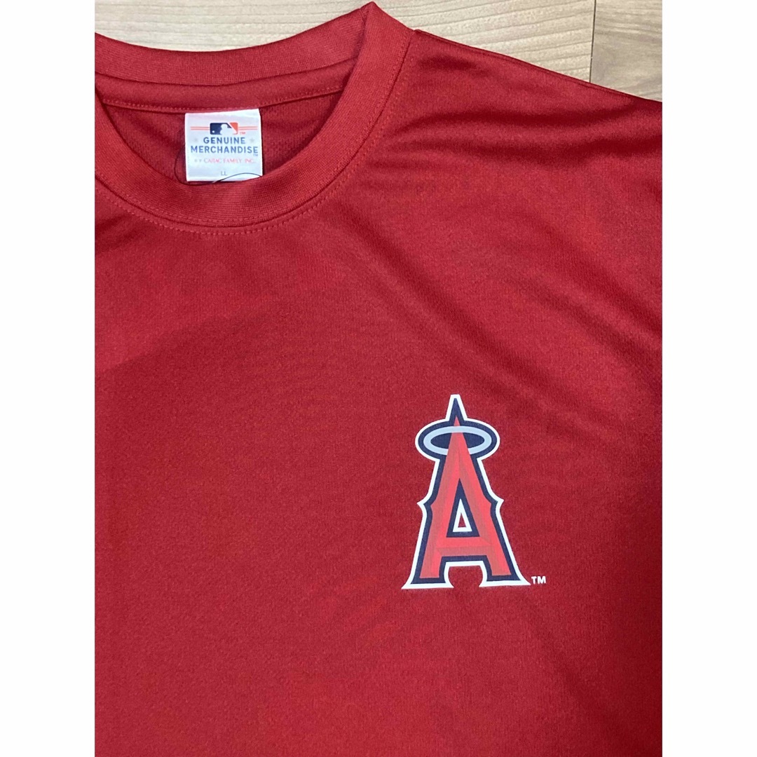 MLB(メジャーリーグベースボール)の新品MLB ロサンゼルス・エンゼルス ドライTシャツ【L】新品タグ付き 大谷翔平 スポーツ/アウトドアの野球(記念品/関連グッズ)の商品写真