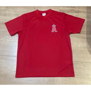 メジャーリーグベースボール(MLB)の新品MLB ロサンゼルス・エンゼルス ドライTシャツ【L】新品タグ付き 大谷翔平(記念品/関連グッズ)