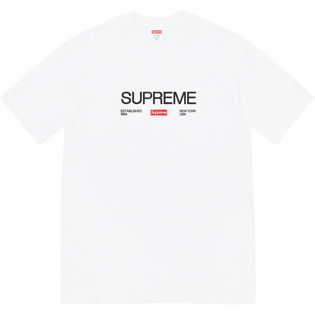 【新品L】Supreme Shop Tee 白