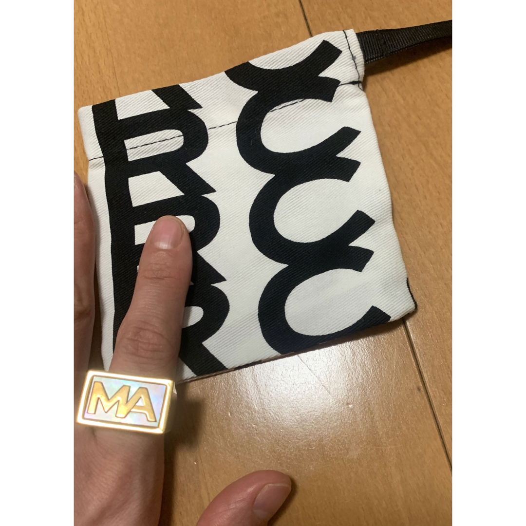 MARC JACOBS(マークジェイコブス)のMARC JACOBS リング2点SET(ロゴ巾着付き) レディースのアクセサリー(リング(指輪))の商品写真