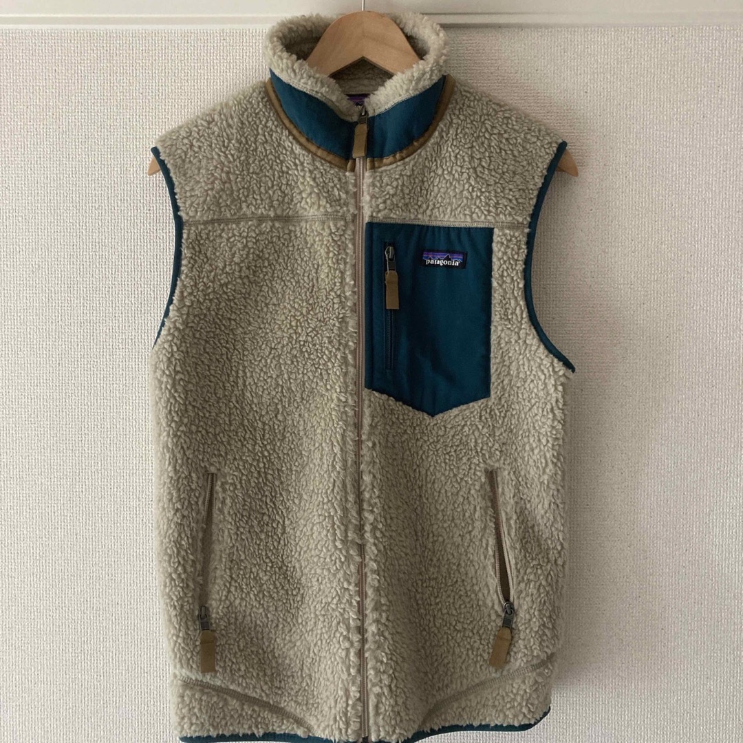 patagonia　レトロx　ベスト　ペリカン　M