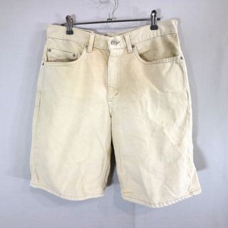 リーバイス(Levi's)のSALE/ 90年代 USA製 Levi's リーバイス ショートパンツ アメカジ ホワイト (メンズ 32) 中古 古着 O0491(ショートパンツ)