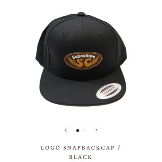 Subculture LOGO SNAPBACKCAP / BLACK