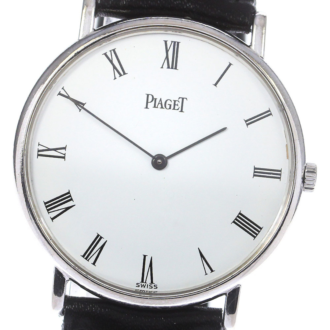 ピアジェ PIAGET 8065 K18WG クォーツ メンズ _763700