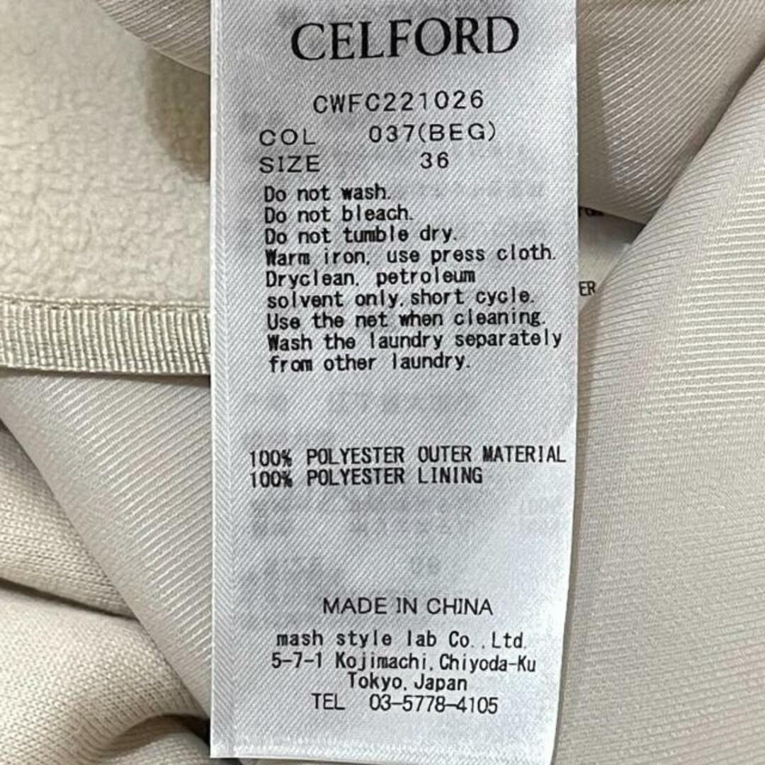 CELFORD - セルフォード トレンチコート サイズ36 S -の通販 by ブラン