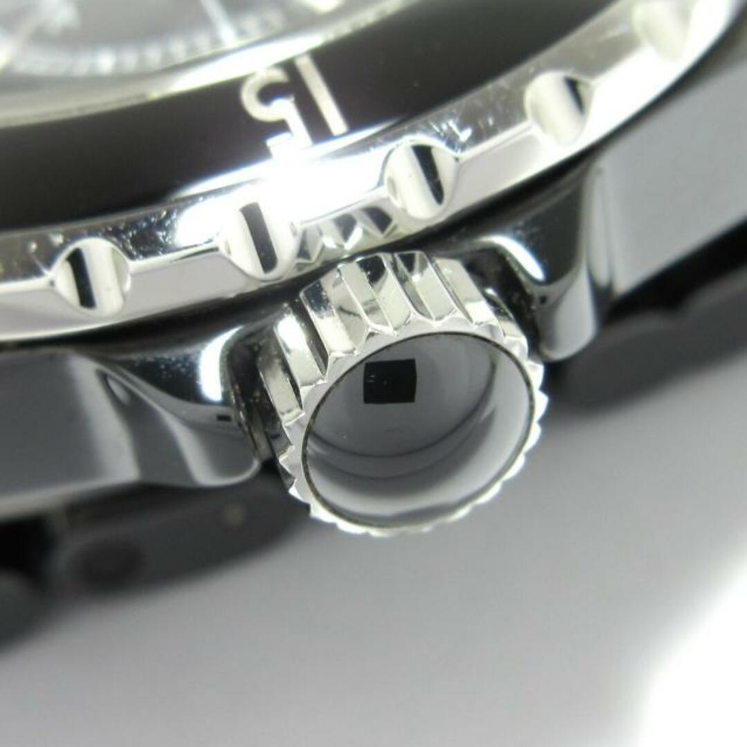 シャネル 腕時計 J12 H1626 メンズ 黒