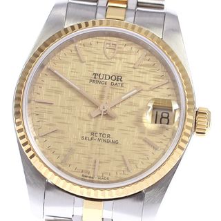 チュードル(Tudor)のチュードル TUDOR 72033 プリンスデイト YGコンビ cal.2824-2 自動巻き ボーイズ 良品 _753527(腕時計(アナログ))