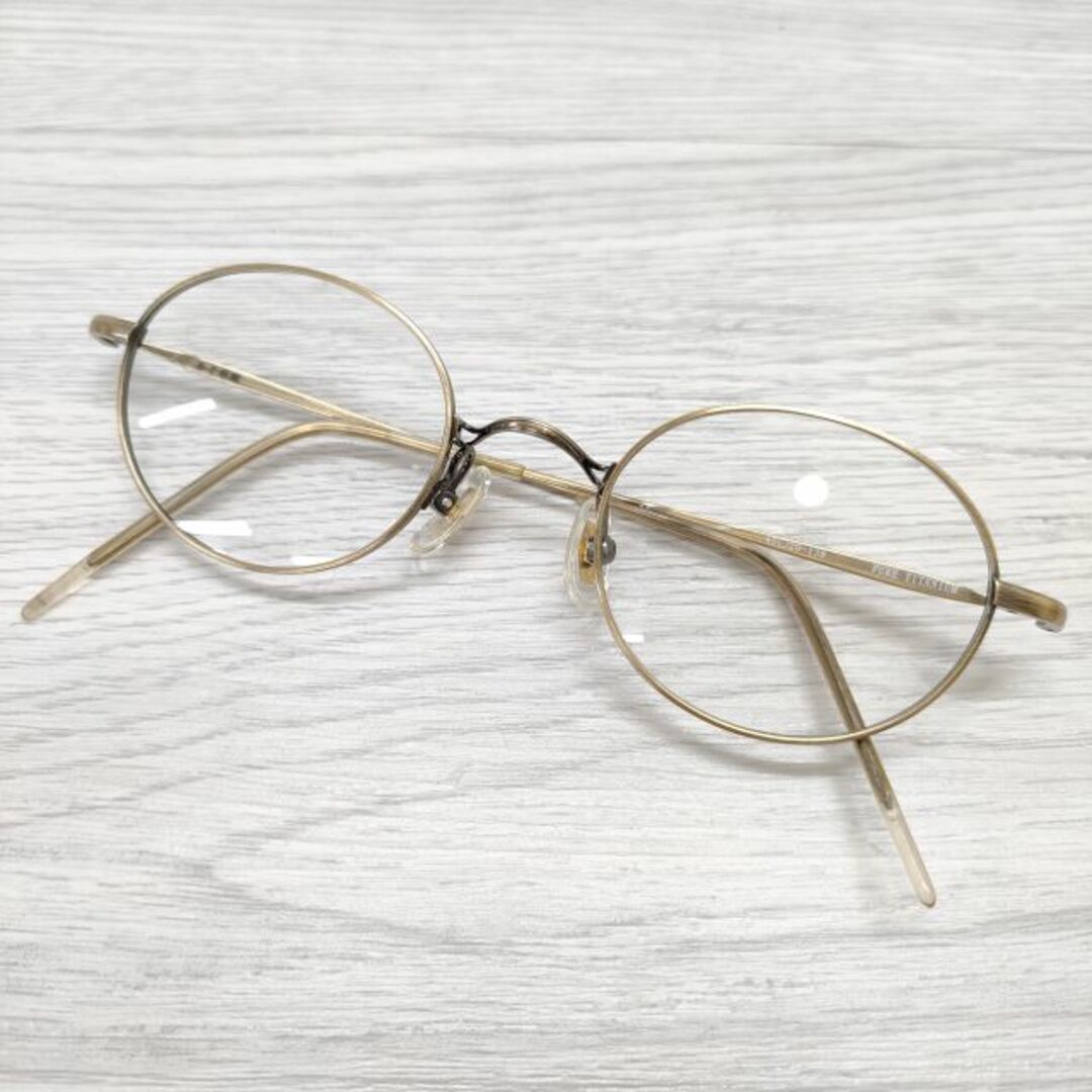 金子眼鏡 ピュアチタン ウェリントン ブロンズゴールド 眼鏡