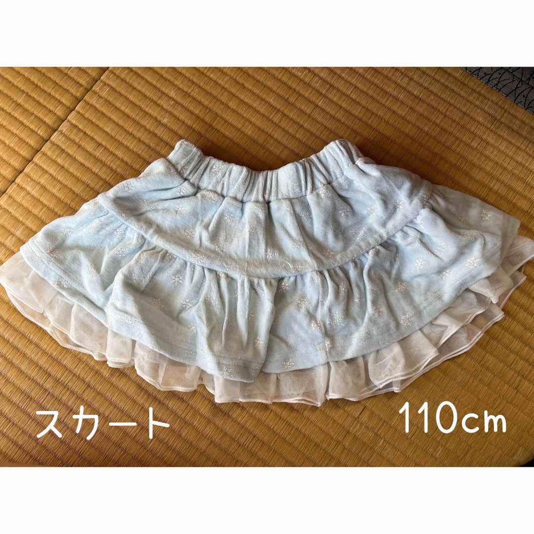 【最終値下げ】スカート 110cm キッズ/ベビー/マタニティのキッズ服女の子用(90cm~)(スカート)の商品写真