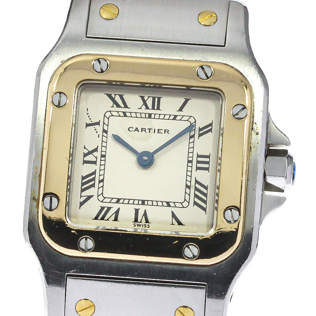 カルティエ 時計 ■ サントスガルベ SM クォーツ レディース 腕時計