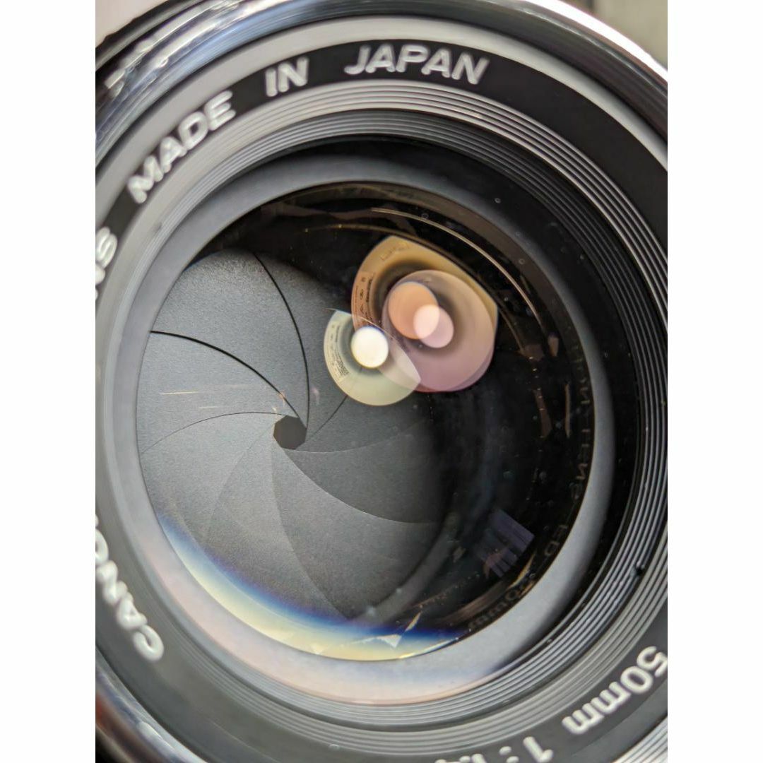 Canon - canon FD 50mm f1.4 銀縁【整備・実写済】50140の通販 by ...