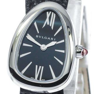 ブルガリ(BVLGARI)のブルガリ BVLGARI 102782/SPS27BSL セルペンティ クォーツ レディース 美品 _771302【ev10】(腕時計)