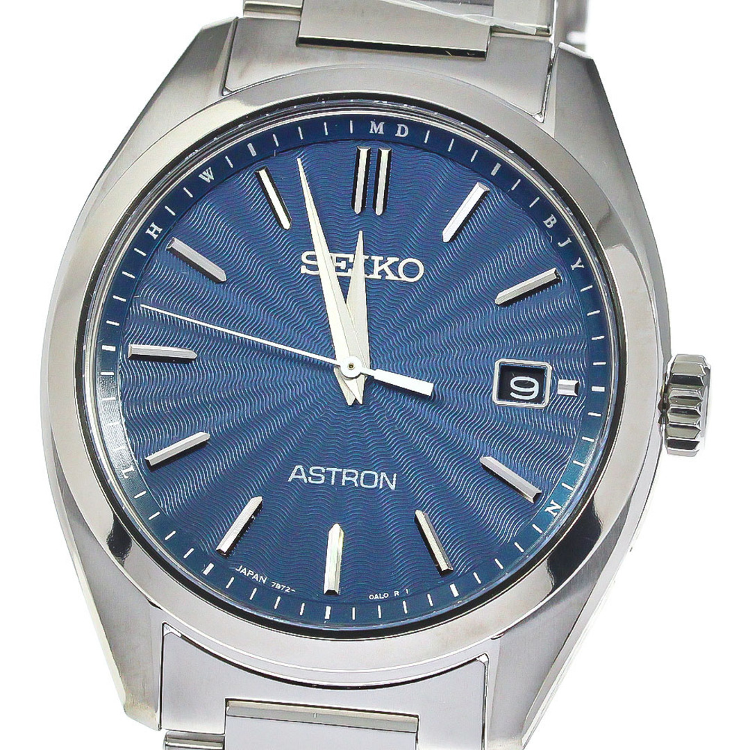 セイコー SEIKO SBXY031/7B72-0AD0 アストロン オリジン デイト ソーラー電波 メンズ 美品 箱・保証書付き_771457未記入