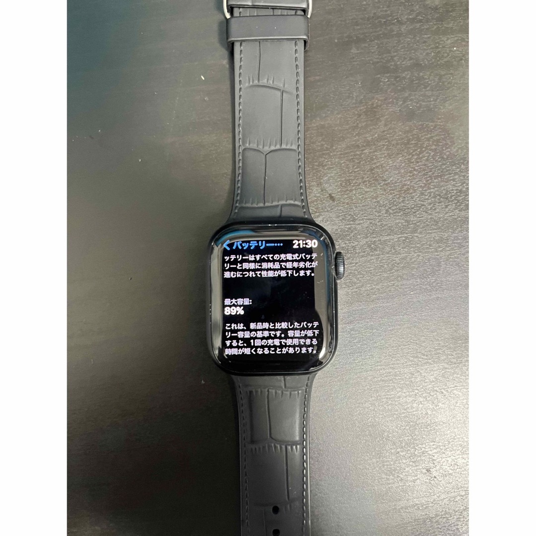 Apple Watch(アップルウォッチ)のapple watch 7 41mm gpsモデル メンズの時計(腕時計(デジタル))の商品写真