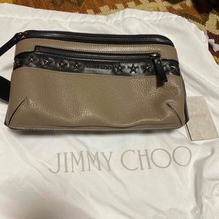 JIMMY CHOO - 新品 ジミーチュウ ボディバッグ シルバースタッズ ...