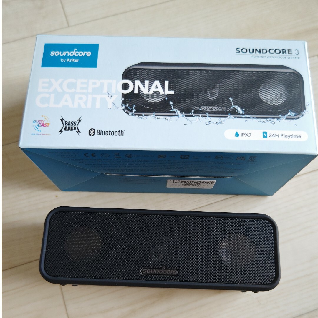 Anker(アンカー)のSOUNDCORE by ANKER   SOUNDCORE3 スマホ/家電/カメラのオーディオ機器(スピーカー)の商品写真