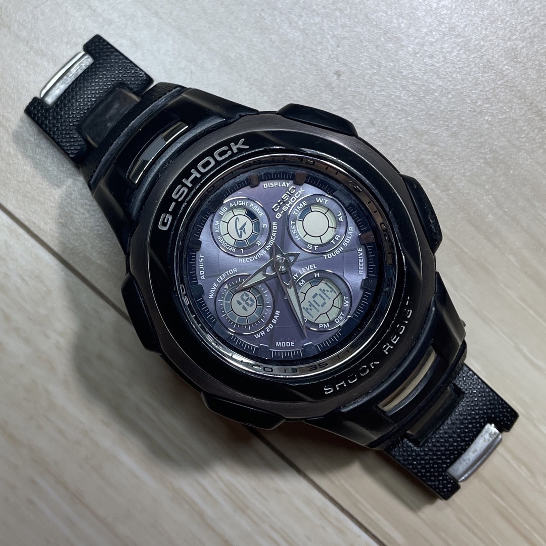 【電波時計】CASIO G-SHOCK analog-digital 腕時計