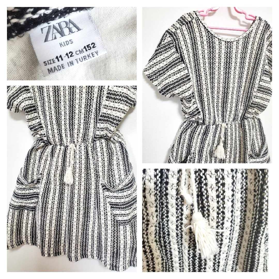 ZARA KIDS(ザラキッズ)の【150】ザラキッズ　ワンピース キッズ/ベビー/マタニティのキッズ服女の子用(90cm~)(ワンピース)の商品写真