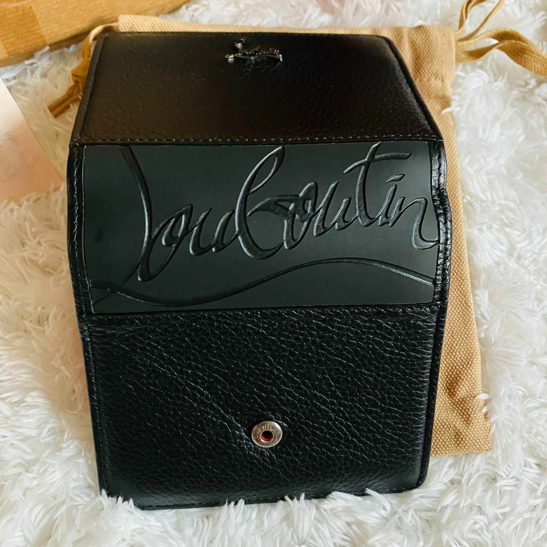 極美品・付属品完備】ルブタン パロマミニウォレット 二つ折り財布