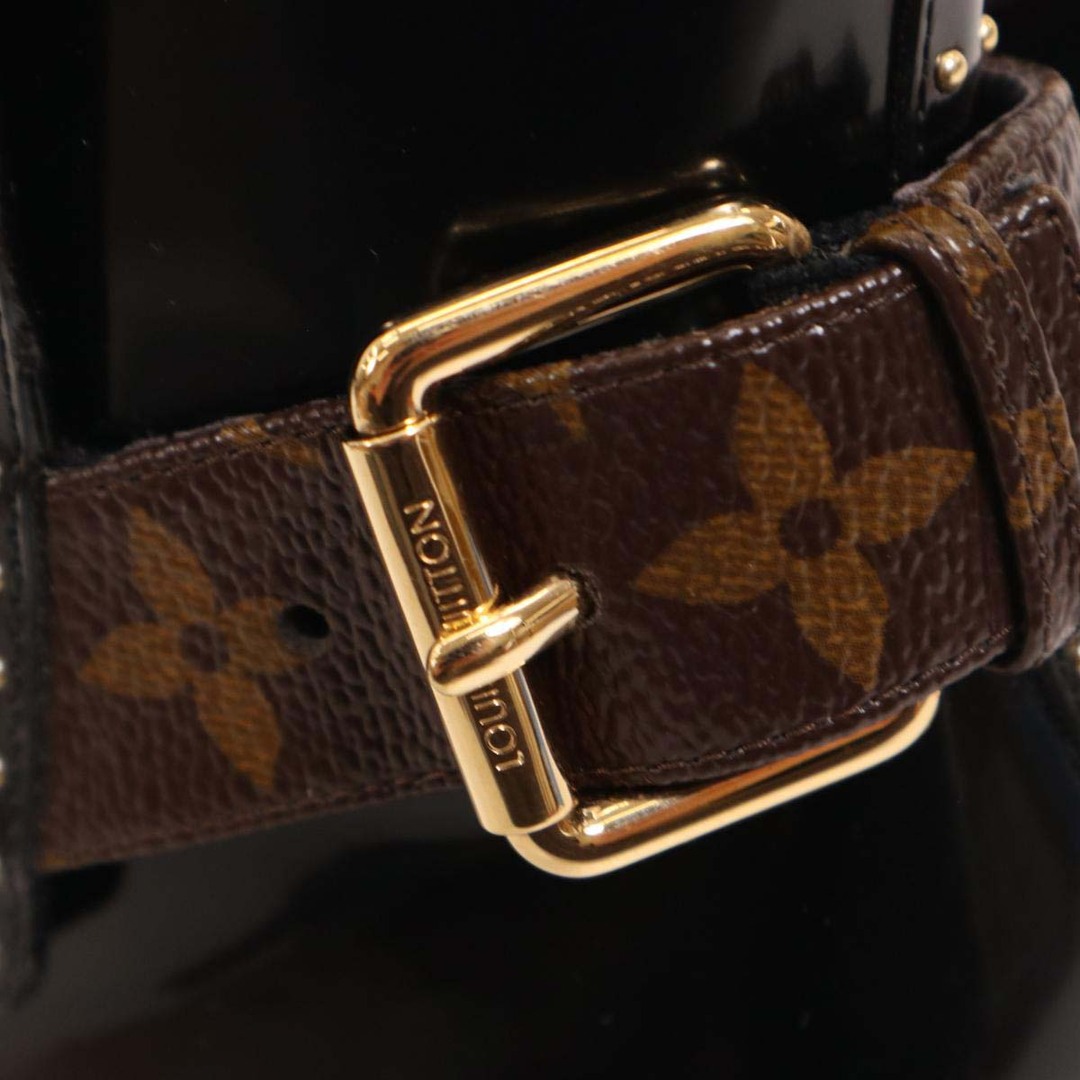 LOUIS VUITTON(ルイヴィトン)のルイヴィトン スタートレイル ライン アンクルブーツ モノグラム レディース ブラック LOUIS VUITTON [美品] 【中古】 【アパレル・小物】 レディースの靴/シューズ(ブーツ)の商品写真