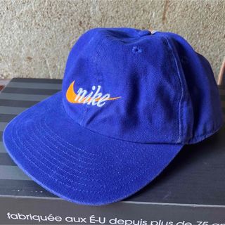 90s NIKE オールドナイキ ヴィンテージキャップ ロゴ ストラップバック