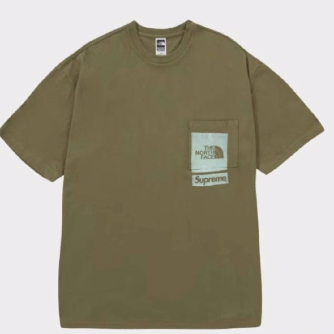 supreme north face Printed Pocket Teeメンズ