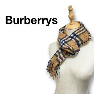 バーバリー(BURBERRY)のBurberry バーバリー マフラー  カシミヤ100% イングランド製 (マフラー/ショール)