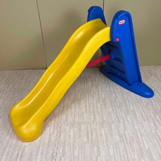 リトルタイクス(Little Tikes)の☆送料込み☆室内使用品☆綺麗☆　リトルタイクス　大きなすべり台　ブルー×イエロー(ベビージム)