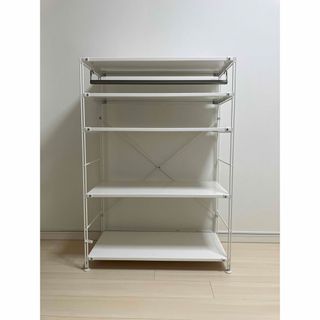 値下げしました【無印良品】スチールユニットシェルフ ワイド 中