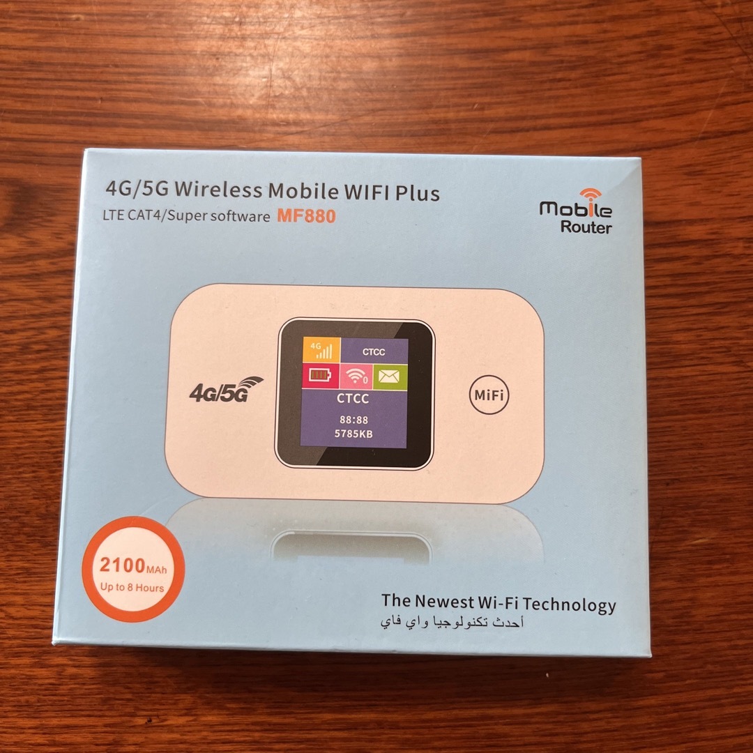 4G/5G Wireless Mobile WIFI Plus MF880 - PC周辺機器