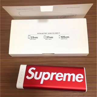 シュプリーム(Supreme)のsupreme シュプリーム mophieモバイルバッテリー(バッテリー/充電器)