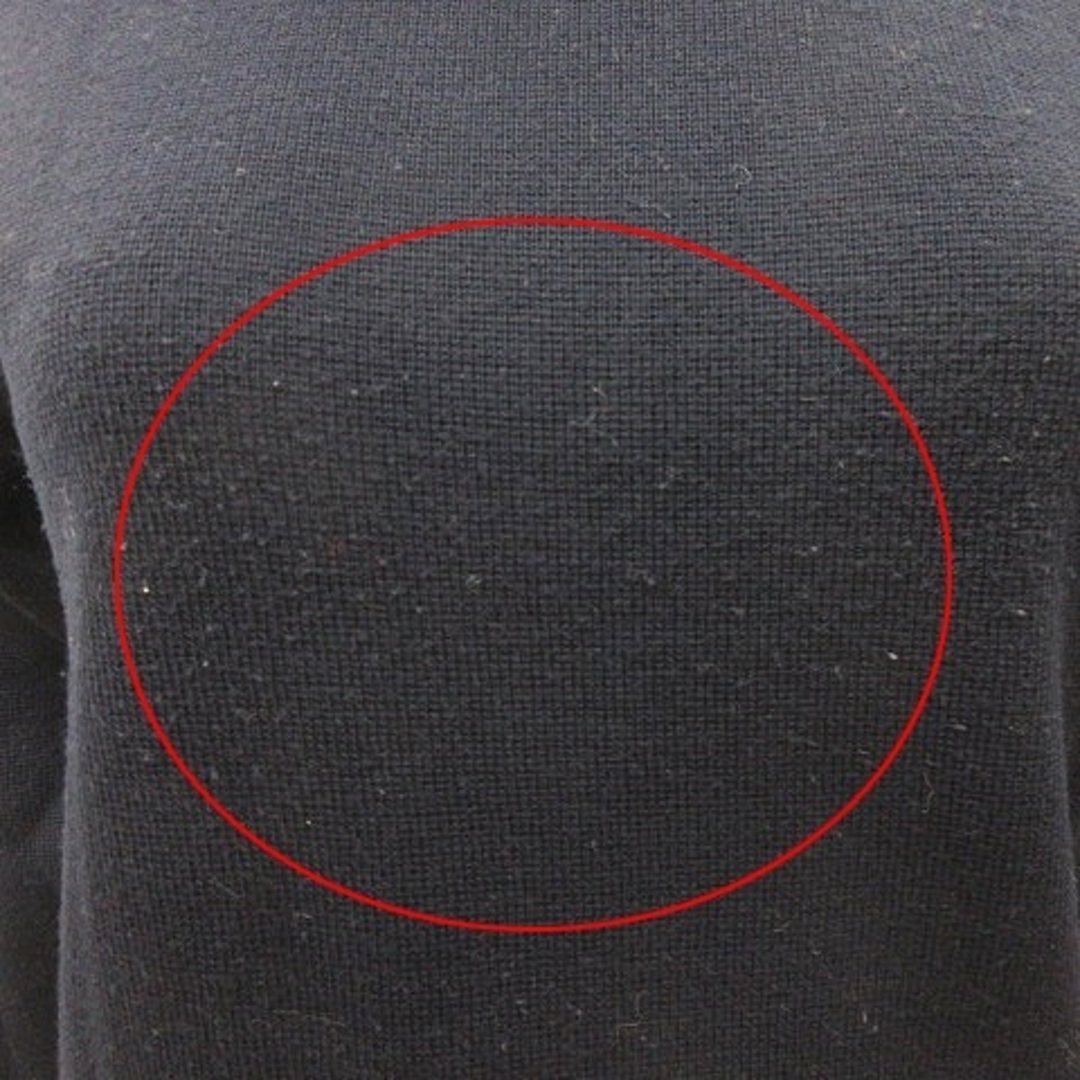 31 Sons de mode(トランテアンソンドゥモード)のトランテアン ソン ドゥ モード ニット セーター オフタートル 長袖 36 紺 レディースのトップス(ニット/セーター)の商品写真