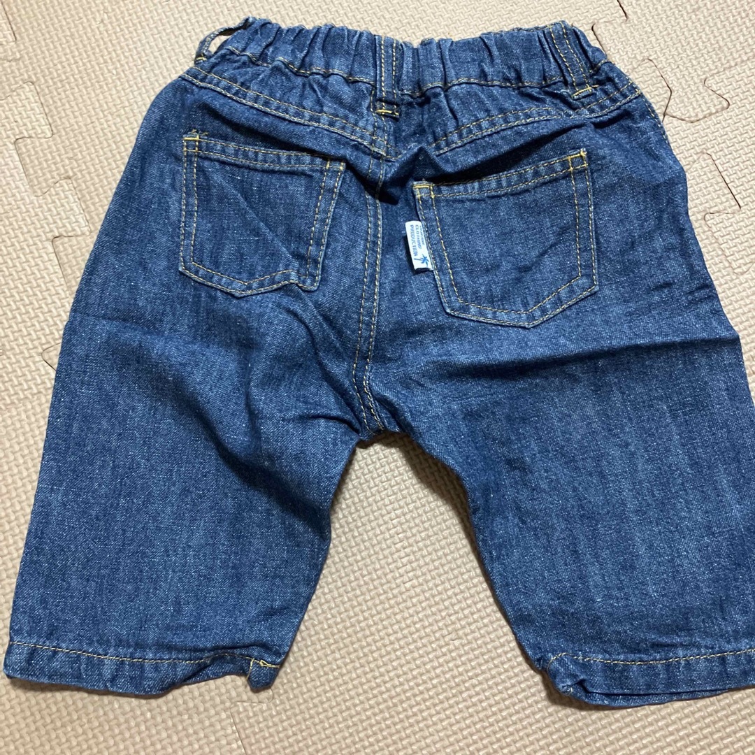 アプレレクール　男の子　デニム短パン　サイズ90 キッズ/ベビー/マタニティのキッズ服男の子用(90cm~)(パンツ/スパッツ)の商品写真