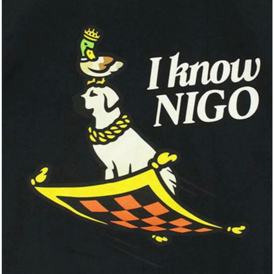 I Know NIGO アイノウニゴー  バックプリント Tシャツ