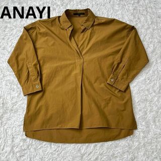 アナイ(ANAYI)のANAYI アナイ　プルオーバー　シャツ　38(シャツ/ブラウス(長袖/七分))