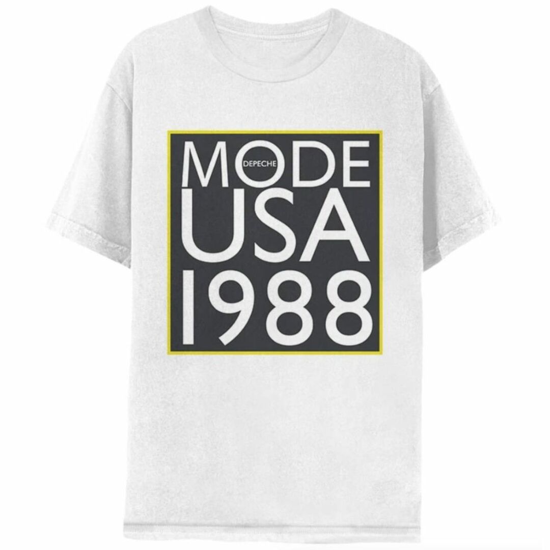 Mサイズ ホワイト DEPECHE MODE 1988 Tシャツ